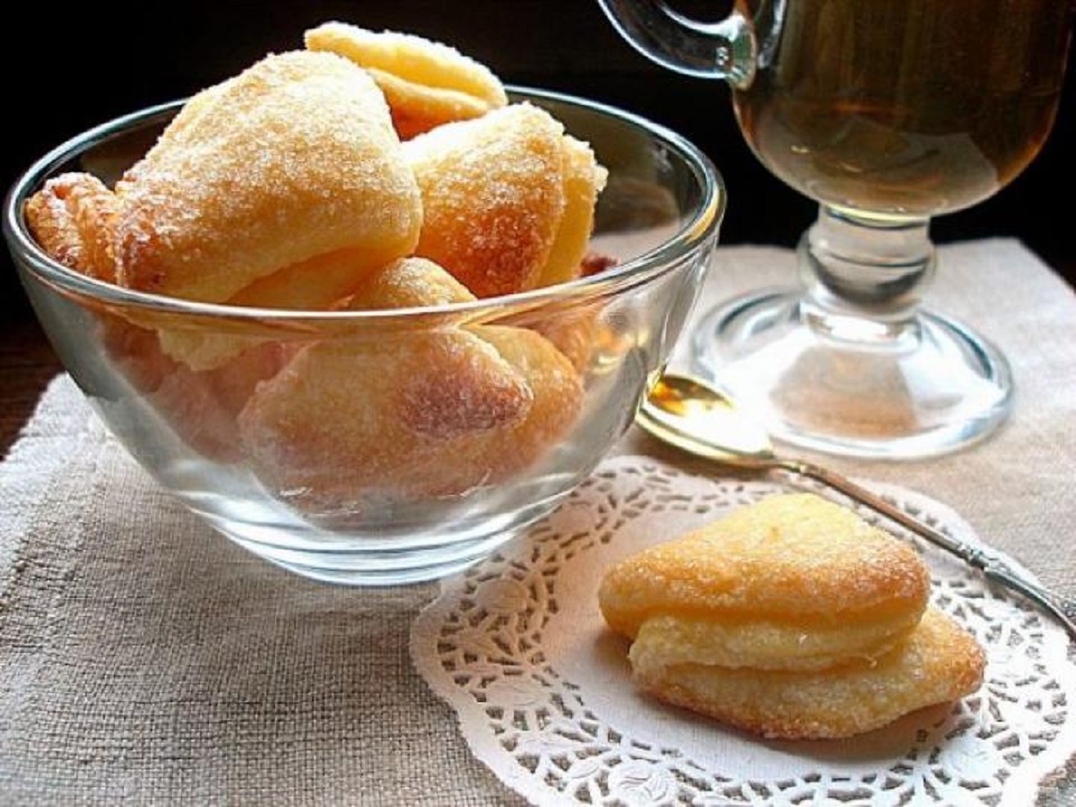 Печенье из творога сахаром домашних условиях