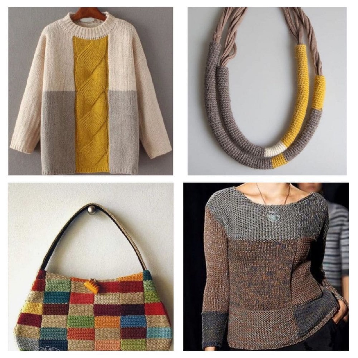 Джемперы своими руками. Интересные вязаные изделия. Вещи из старого свитера. Креативные вязаные вещи. Вязание оригинальные идеи.