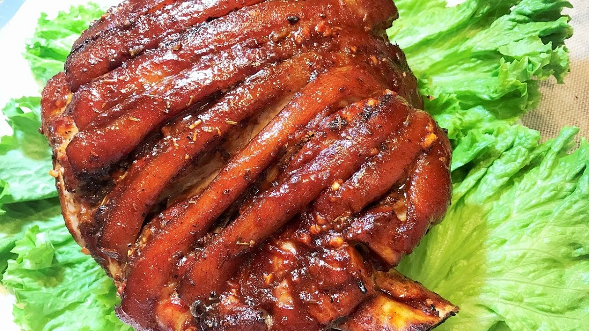 Jambon De Porc La Cuptor Cea Mai Simplă și Gustoasă Rețetă