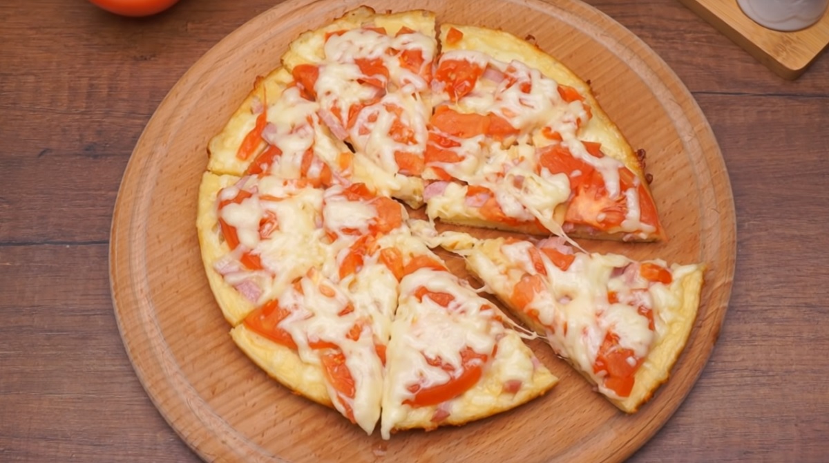 быстрая пицца за 10 минут на кефире в духовке фото 16