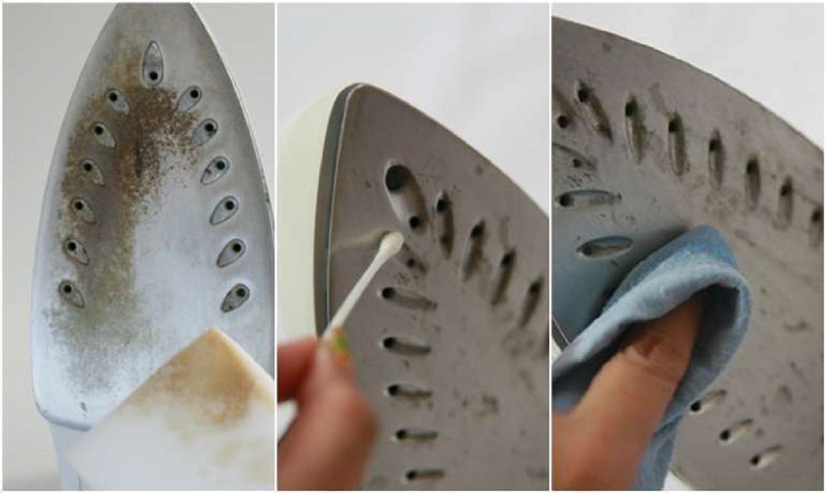 Как очистить керамическую подошву
