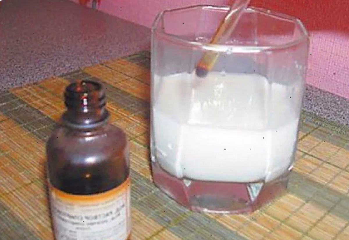 Молоко и йод пропорции