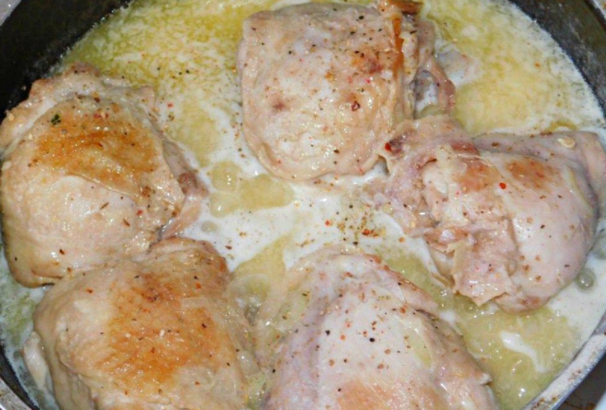 Курица в духовке в кефире рецепт с фото пошагово в духовке