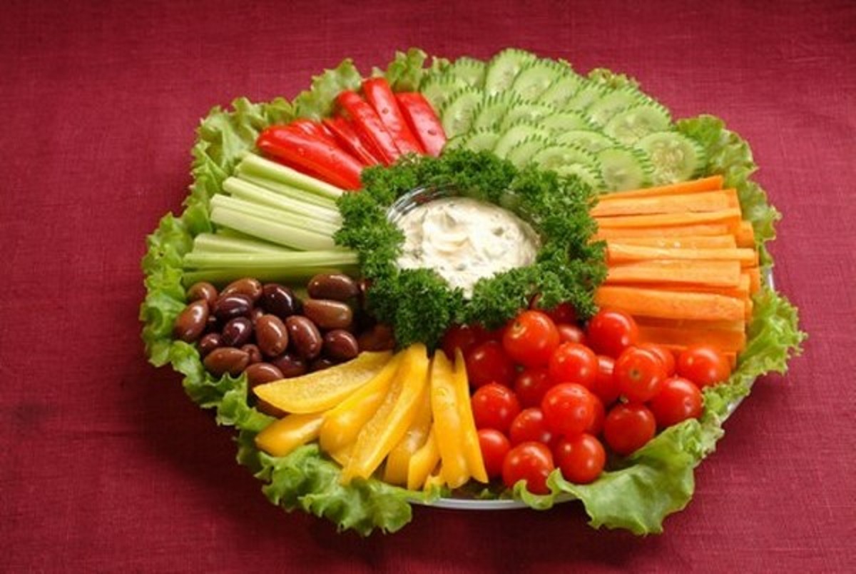 Фото красивая нарезка овощей на стол в домашних